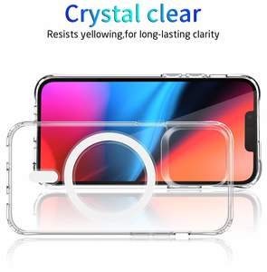 Iphone 13 Accessories: iPhone 13 Series Shockproof Magsafe Strong Clear Case