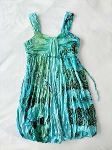 00’s Bubble hem mini dress | Size 10