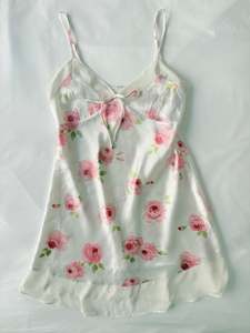 Floral mini slip dress | Size 10-12