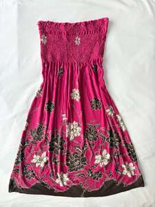 00’s Floral midi dress | Size 10