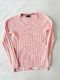 Tommy Hilfiger pink cable knit | Size XS-M
