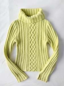 00’s Italian cable knit jumper | Size 8-10