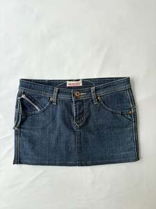00’s Zero denim mini skirt | Size 8