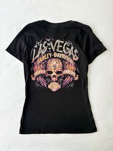 00’s Harley Davidson skull tee | Size large