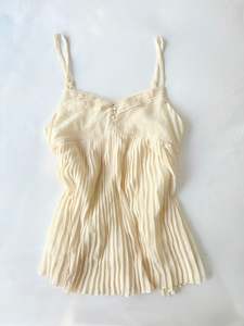 00’s Relācher pleated cami | Size 12