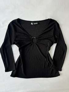 Tops: 00’s O ring mesh top | Size medium