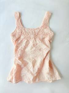 00’s Babydoll crochet cami | Size large
