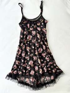 Dress: 00’s Axes milkmaid mini dress | Size 10