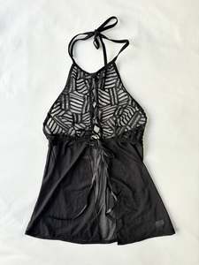 00’s Halter split front cami | Size 8