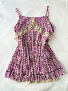 Sale: 00’s Floral lace cami | Size 12-14