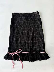 00’s Morgan De Toi lace midi skirt | Size 8