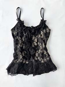 Staff Picks: 00’s Japanese lace ruffle cami | Size 10