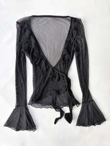 Staff Picks: Fishnet flared top | Size 6-8