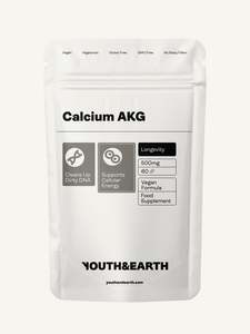 Calcium Alpha Keto-Glutarate (AKG) 500mg x 60 Capsules