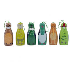 Gift: Native Bird Ornaments (Set of 6)