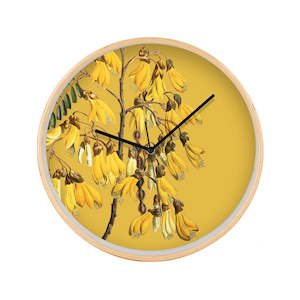 Home Office: Vintage Botanical Clock