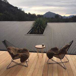 In Outdoor: Piha Stainless Steel Lounger