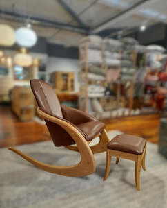 Bloomfield Rocker Chair and Footstool