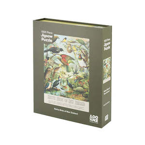 Christmas: Native Birds of New Zealand Jigsaw Puzzle