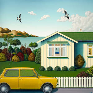 Hamish Allan Print - 1979 Bach with Mini