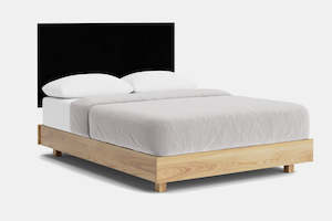 Karamea Range: Karamea Padded Low Foot Bed - Ash