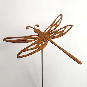 Dragonfly Steel Outdoor Ornament