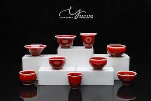 Traditions: Lang Hong - Another Red - Exquisite Traditional Chinese Porcelain Langhong