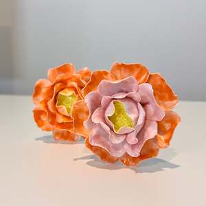 All Sets: 100% Handmade Ceramic Peony Flowers | Ceramic Flower | Large Ceramic Flowers