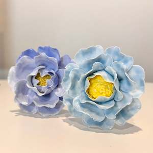 100% Handmade Ceramic Peony Flowers | Ceramic Flower | Large Ceramic Flowers