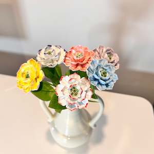 All Sets: 100% Handmade Ceramic Lotus | Ceramic Flower | Small Ceramic Flowers