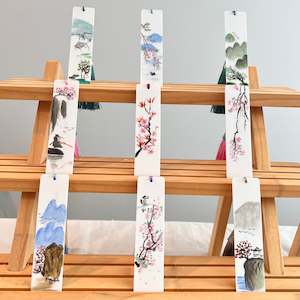 Handmade Ceramic BookMarks with Blessings – Durable, Hand-Painted, and Full of Meaning