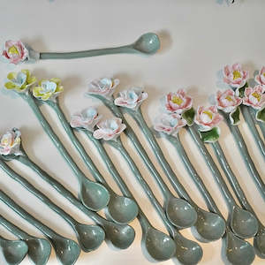 Tablewares: Handmade Flower Spoon