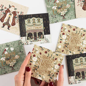 Greeting Card Box Set | 12pk | Christmas Village
