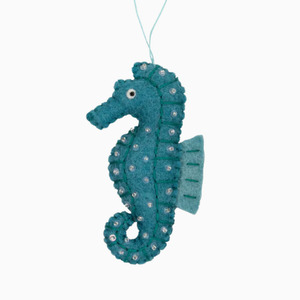 Allchristmas: Felt Decoration | Seahorse