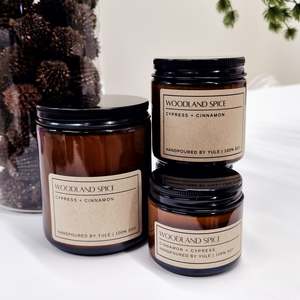 Allchristmas: YULE Christmas Candle | Woodland Spice