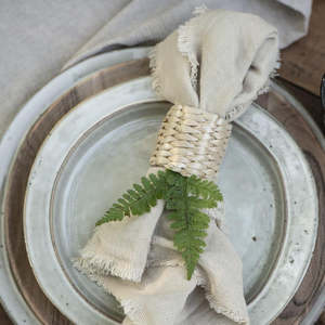 L A S T C H A N C E: Napkin Ring | Wide - Set of 4