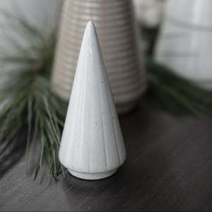L A S T C H A N C E: Ceramic Christmas Tree | Small | Grey