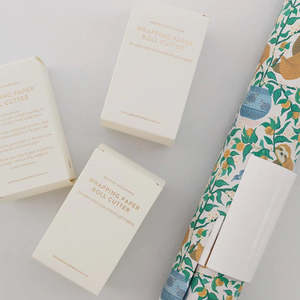 G I F T W R A P C A R D S: Wrapping Paper Roll Cutter