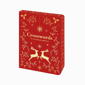 Christmas Crossword Book | Printed Edges