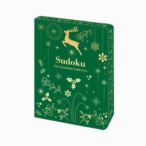 B O O K S P U Z Z L E S: Christmas Sudoku Book | Printed Edges
