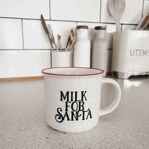 Dining: Ceramic Mug | Milk for Santa