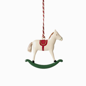 New: Maileg | Metal Ornament | Rocking Horse