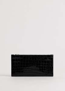 Hannah Envelope / Black Croc