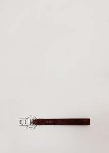 Key Fob: Key Fob / Fire Suede