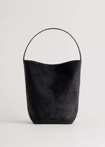 Hold Alls: Teresa Tote / Black Suede