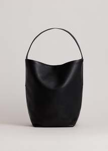 Hold Alls: Teresa Tote / Black Deer Nappa