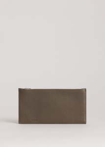 Hannah Envelope / Echo Deer Nappa and Jade Lambskin
