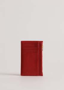 Frank Cardholder / Lobster Red Lambskin
