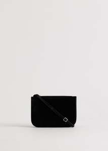 Under 500: Vi Bag / Black Suede