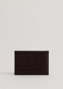 Embossed Croc: Jessie Folio / Fire Croc